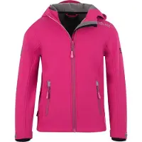 TROLLKIDS - Girl's Trollfjord Jacket - Softshelljack 116, roze