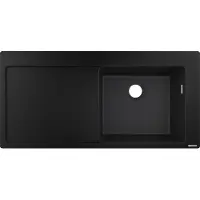 Hansgrohe - Inbouwspoelbak graniet S514-F450, zwart grafiet 43314170