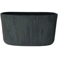 HS Potterie Pot Ovaal Avion Antraciet L37 x D14 x H20