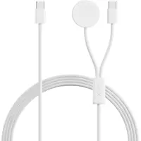 XLayer Oplaadkabel USB-C Male 1,5 m Wit