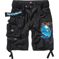 Brandit Broek 'Fear of the Dark' blauw / geel / zwart / wit