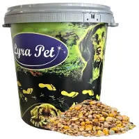 Alb-Mühle 10 kg los Lyra Pet-voer uit de ALB-MÜHLE terrasmix, zonder schelpen, in een bak van 30 liter.