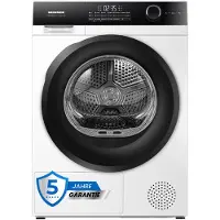 Heinner HHPD-HMK80IVFC+++ Warmtepompdroger 8 kg – Inverter Motor – Touch Control – Trommelverlichting – Baby Care & Wolprogramma – Schoenenrek – Wit – 5 Jaar Garantie