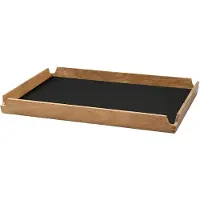 Lind DNA Dienblad Square M Airy Nupo Black Ink / Teak