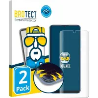 BROTECT - Screenprotector voor Huawei Enjoy 70z - Folie Beschermfolie transparant volledig dekking - 2 Stuks