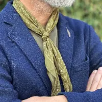 Sir Redman - Sjaals - neckerchief Norvin green - groen / wit