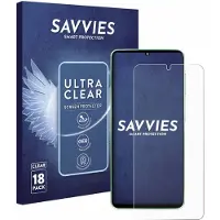 Savvies - Screenprotector voor Samsung Galaxy F70e - Folie Beschermfolie transparant 18 Stuks