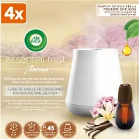Air Wick (4x) diffuser Essential mist - starterkit - rustgevende vanillebloesem