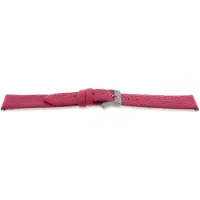 Claudio Calli Horlogeband F761 Coral/roze Leder 18x16mm