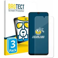 BROTECT Screenprotector 3 Stuks voor Samsung Galaxy M16 Beschermglas transparant
