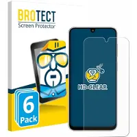 BROTECT - Screenprotector voor Samsung Galaxy M36 - Folie Beschermfolie transparant 6 Stuks