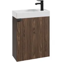 Badplaats Toiletmeubel keno 50 x 23 cm – bruin – fonteinmeubel met