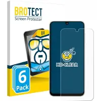 BROTECT - Screenprotector voor Samsung Galaxy M16 - Folie Beschermfolie transparant 6 Stuks