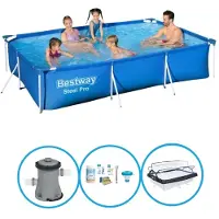 Bestway Steel Pro Zwembad - Inclusief accessoires - 300x201x66 cm