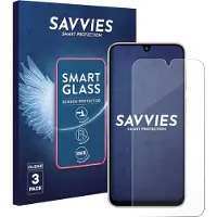 Savvies 3 Stuks Screenprotector - geschikt voor Samsung Galaxy M36 - beschermfolie glas transparant