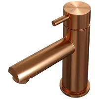 Brauer Copper Edition Lage Opbouw Wastafelmengkraan Model B Koper Geborsteld PVD