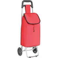 Syfax Winkel trolley Rood 35 x 28 x 92 cm Oxford stof