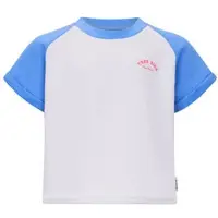 Retour Jeans T-shirt met backprint wit Meisjes Katoen Ronde hals Backprint - maat 104