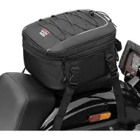 Sonstiges Waterdichte motorzadeltas, 12 liter inhoud, zwart