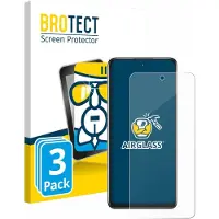 BROTECT Screenprotector 3 Stuks voor Huawei Nova Y73 Beschermglas transparant