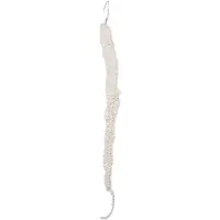 Clayre & Eef Hanger 4x4x50 cm Wit Kunststof