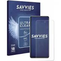 Savvies - Screenprotector voor Huawei Nova Y73 - Folie Beschermfolie transparant 18 Stuks
