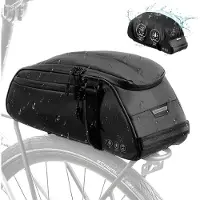 Sonstiges Fiets tas, bagagedrager, 8 liter, waterdicht, reflecterend, schoudertas/handtas met meerdere vakken, regenhoes