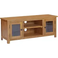 Syfax Tv-meubel 110x35x44 cm massief eikenhout