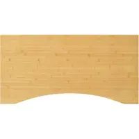 Prolenta Maison Exclusive - Bureaublad, 110x55x4 cm, bamboe