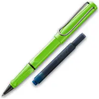 Lamy 1240192 safari rollerpen, groen, met inktpatroon