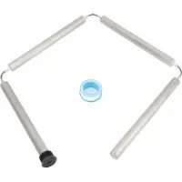 Gistuch 42 inch flexibele anode voor warmwaterboiler, aansluiting 3/4 inch NPT, universeel geschikt, magnesium, voor Rheem