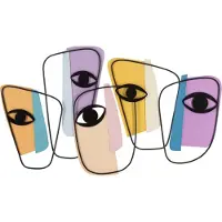 Mauro Ferretti Wandpaneel Eyes -a 120×2×72 cm