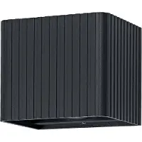 Osram buitenwandlamp Donkergrijs, warmwit, 3000 K, IP65, aluminium, 330 lm, 15 W, geïntegreerde LED, levensduur 25.000 uur, 220-240 V