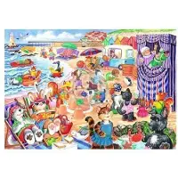 The House of Puzzles At The Seaside Puzzel 80 Stukjes XL