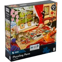 The House of Puzzles , puzzel met 1000 stukjes, "Puzzling Paws", dierenpuzzel