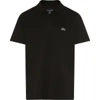 Lacoste Regular Fit Polo Heren Zwart XXL