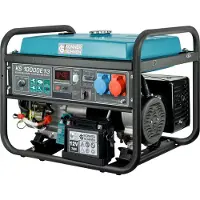 Könner&Sohnen KS 10000E 1/3, 7500 W, 400 V, 25 liter, Benzine, Handmatig/elektronisch, 50 Hz