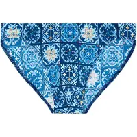 Hom Zwembroek ' Swim Micro Briefs Maiolica ' blauw