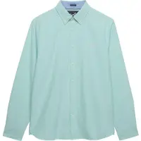 Superdry Preppy Oxford Overhemd met Lange Mouwen Green Grootte: S