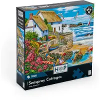 The House of Puzzles Seaspray Cottages Puzzel 1000 Stukjes