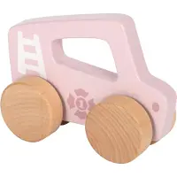 Small Foot - Houten Duwautootje Roze