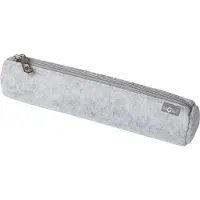 Pagna 22509-16, Zachte etui, Vilt, Gerecycleerd polyethyleentereftalaat (rPET), Licht Grijs, Monochromatisch, Jongen/meisje, Rits