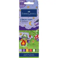 Faber-Castell sketchmarkers - etui 6 stuks - Bold Easy - World of Frogs - FC-164814