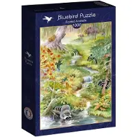 Bluebird Puzzle Bluebird Puzzel: Dieren van het bos - 1000 stukjes puzzel