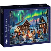 Blue Bird Under Dawn Puzzel 1000 stukjes