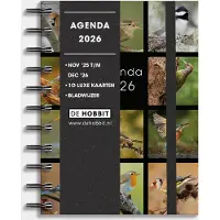 De Hobbit A6 Spiraal Agenda Vogels 2026