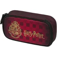 Baagl School etui Harry Potter Hogwarts 1-rits Rood
