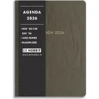 De Hobbit A6 Agenda Flex Pocket 2026 Groen