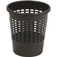 Curver Basic Serie - Papierbak - 10L - Zwart - Kunststof