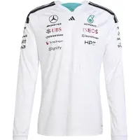 Adidas Functioneel shirt 'MERCEDES - AMG PETRONAS FORMULA 1 TEAM DRIVER JERSEY' lichtrood / zwart / wit